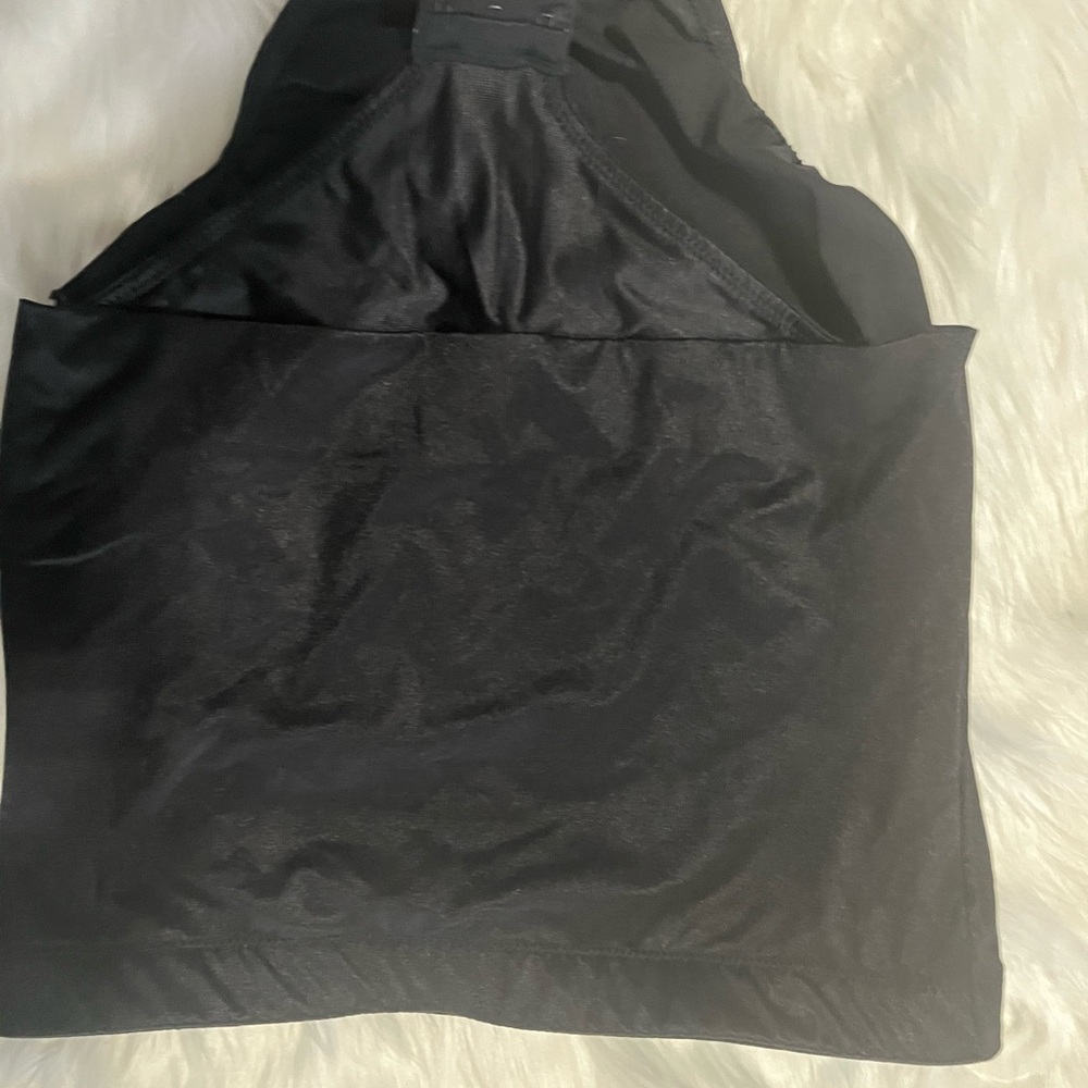 Black Satin underwear tummy tucker. Size 2xl